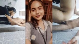 Collage GF Hard Fuck In Bathroom Video